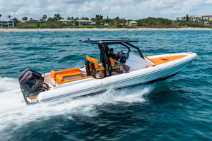 Center Console Boat with Cabin